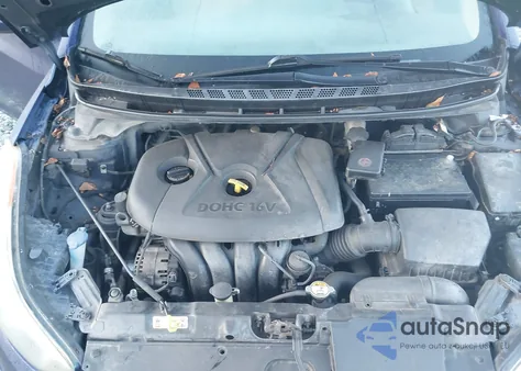 2013 Hyundai Elantra Gls из США, поврежденный, VIN 5NPDH4AE0DH296352